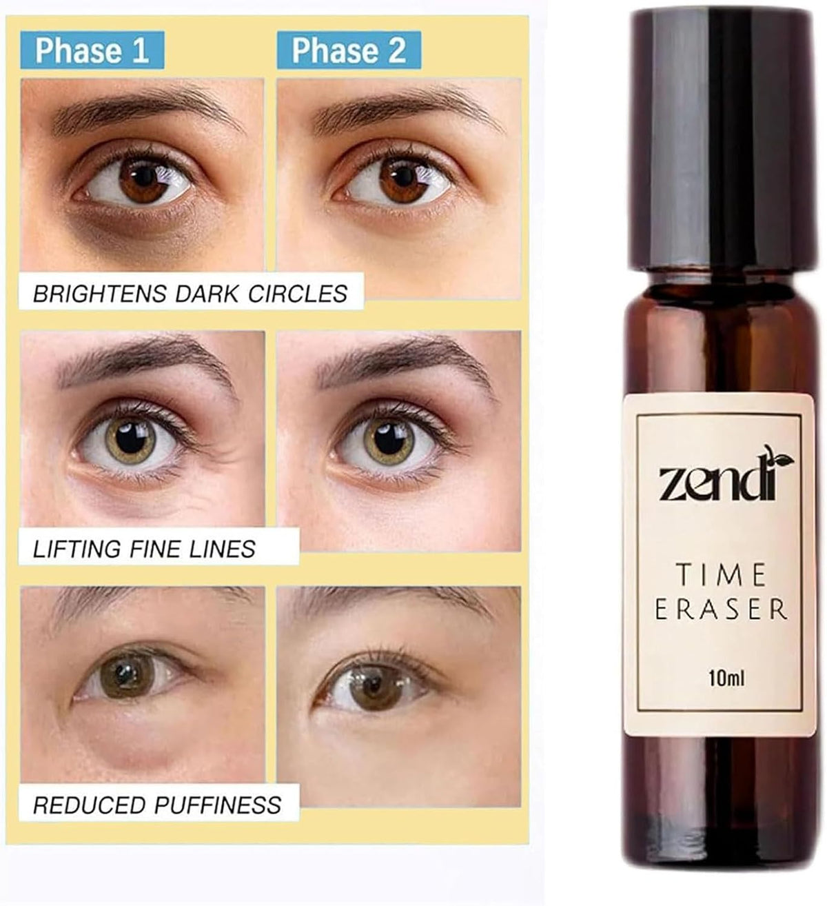 Zendi Time Eraser Rollerball Castor Oil And Frankincense, Zendi Time Eraser, Castor Oil And Frankincense Eye Roller, Zendi Castor Oil Eye Roller, Castor Oil Frankincense