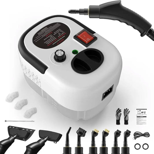 LBMT Handheld Steam Cleaner, Steamer for Cleaning, 2500W Pressurized Steam Cleaner with 1.2L Water Tank