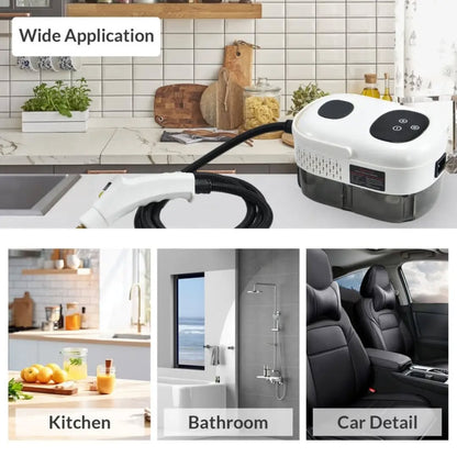 LBMT Handheld Steam Cleaner, Steamer for Cleaning, 2500W Pressurized Steam Cleaner with 1.2L Water Tank