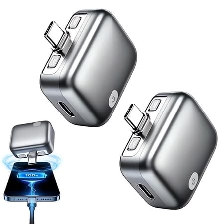 شاحن بمنفذ Type-C مع فاصل شحن ذاتي الطرد